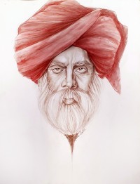 Imtiaz Ali, 22 x 28 Inch, Mixed Media on Paper , Figurative Painting, AC-IMA-041